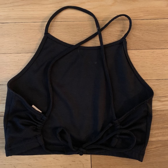 LA Heart Backless Crop Top - Picture 2 of 4